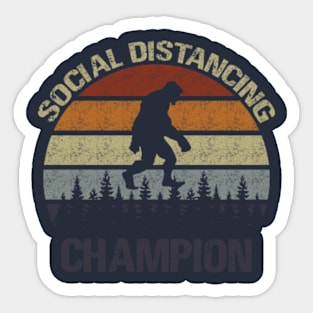 Social Distancing | World Champion Sticker